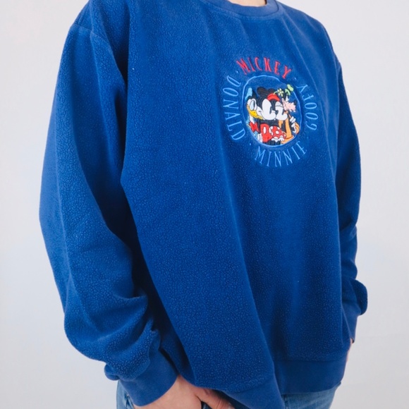 90’s Disney Blue Crewneck - Picture 1 of 4